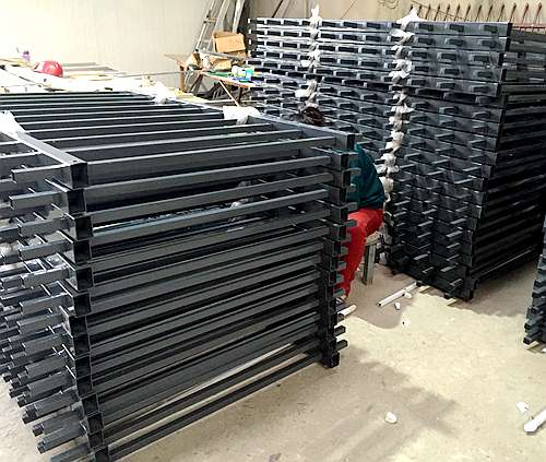 黑色鋅鋼南京護欄 黑色鋅鋼南京護欄